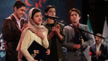 حضور شمیلا شیرزاد، کودک کار مهاجر افغان در جشنوارۀ بین المللی فیلم ونیز
